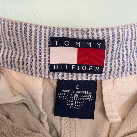 Vintage 90s y2k pleated khaki shorts - Picture 3 of 6